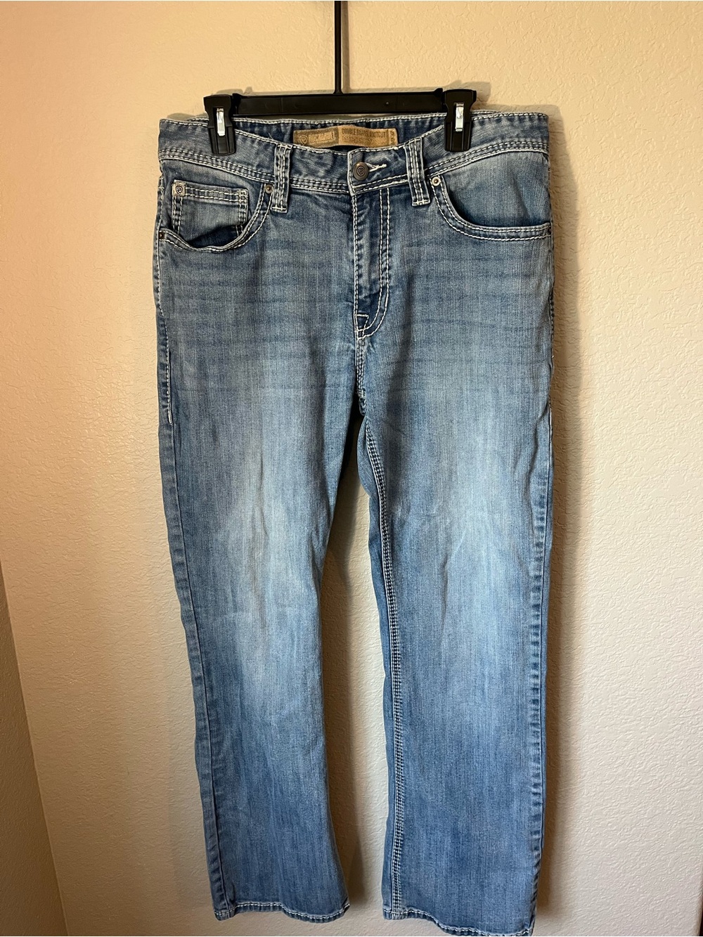 Rock & Roll Denim Men’s Jeans 34x32  Western Bootcut Cowboy Work Ranch Faded